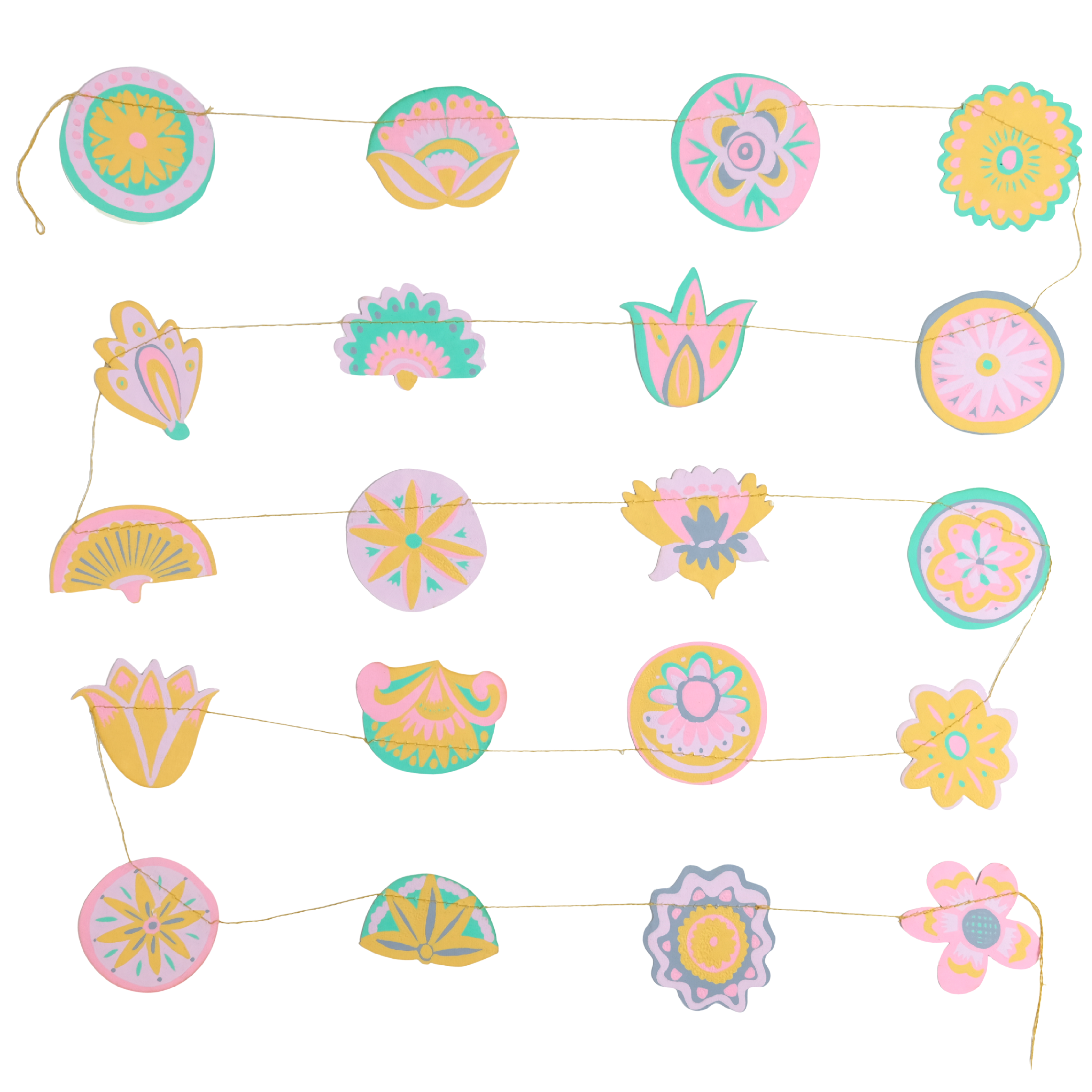 Dawn Midsommar Sewn Garland
